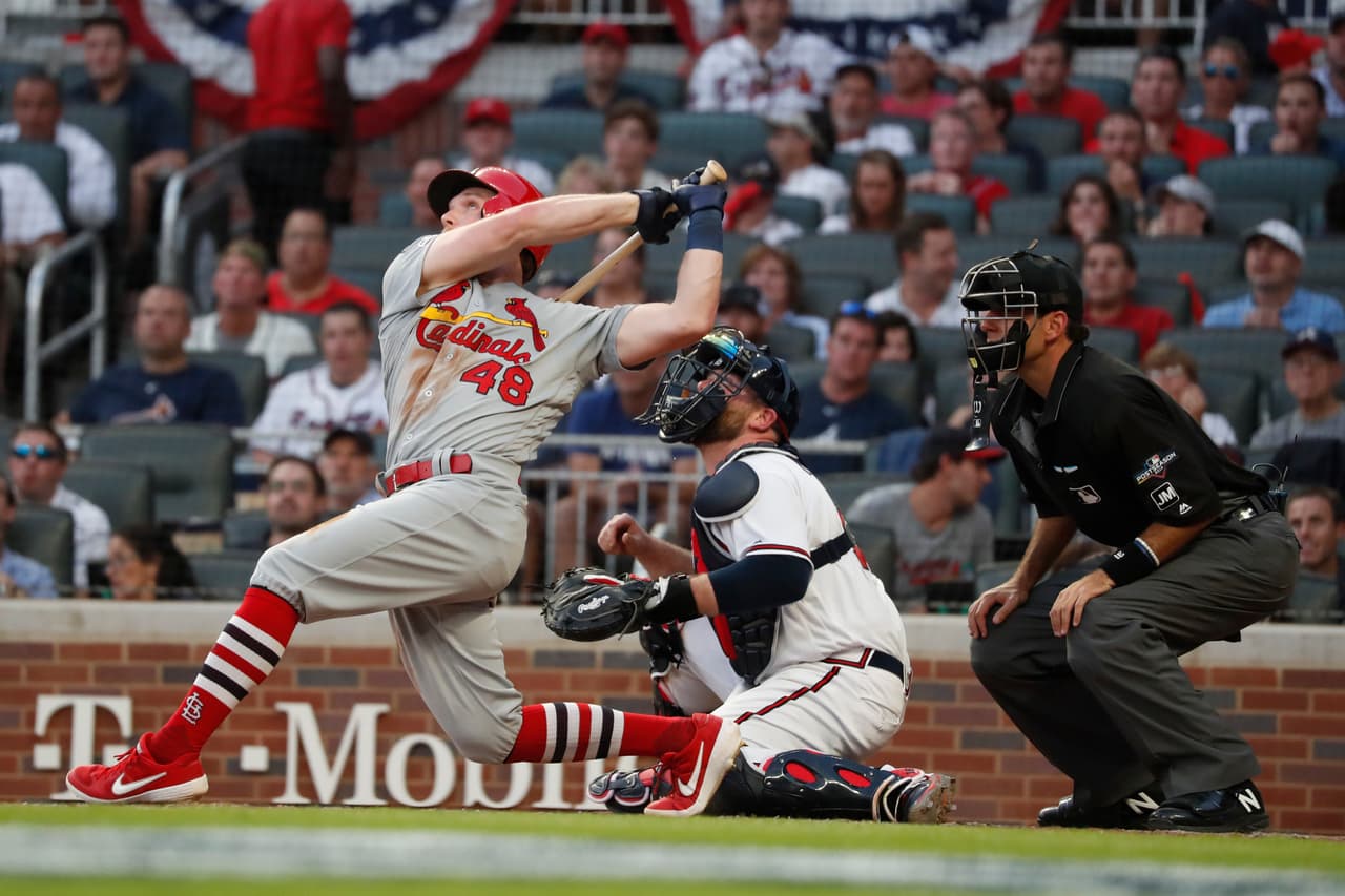 Saint Louis se lleva el primer juego del divisional 7-6 sobre los Braves.