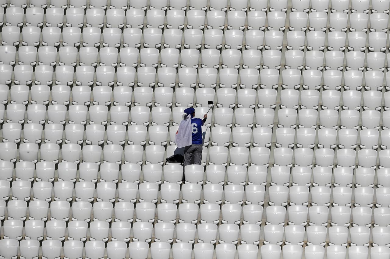 Fanáticos de las selecciones de Japón y de Polonia abarrotaron las calles y los alrededores de Volgograd Arena, y también sus tribunas para alentar a sus selecciones, ¡vaya colorido!