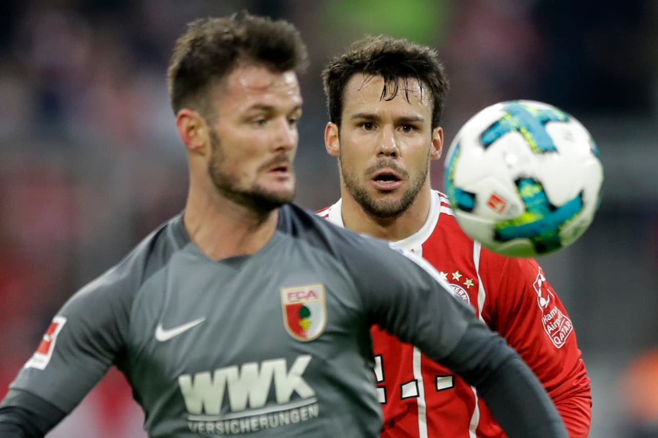 Los visitantes apenas hicieron acto de presencia en el Allianz Arena en el remate del partido para no llevarse una cantidad más abultada.