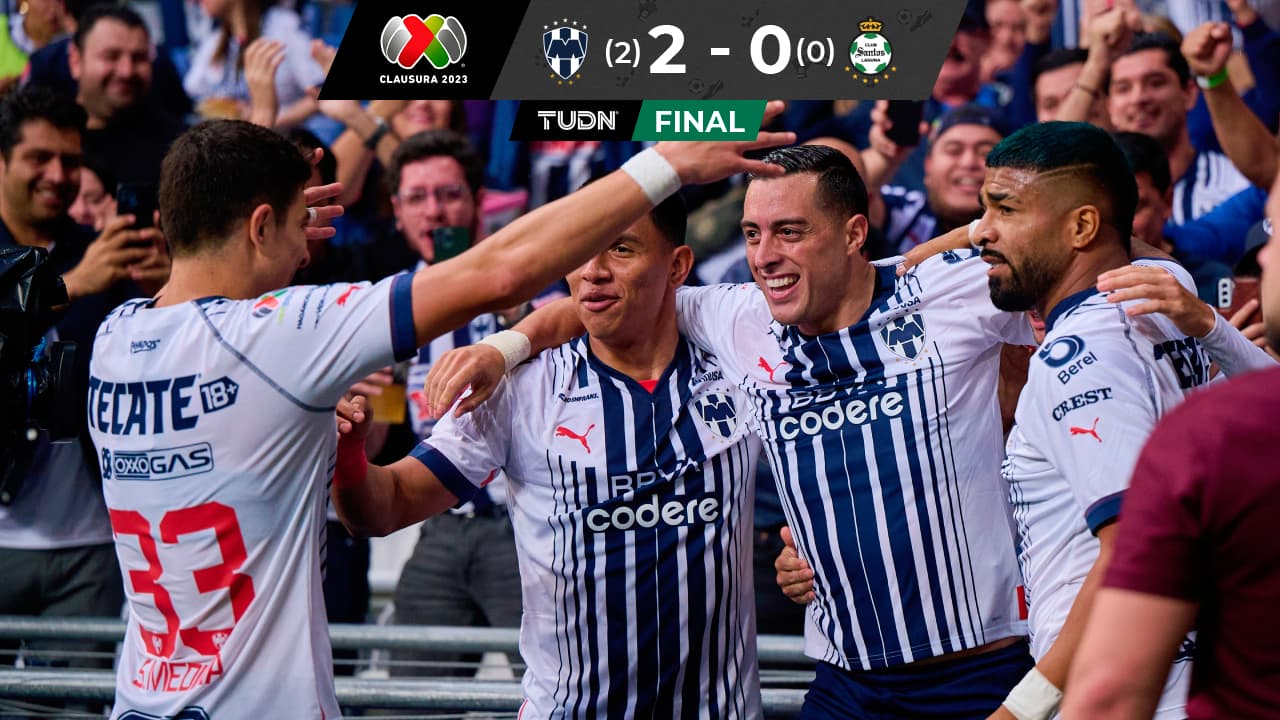 Sin meter el acelerador, Rayados echa a Santos y está en Semis