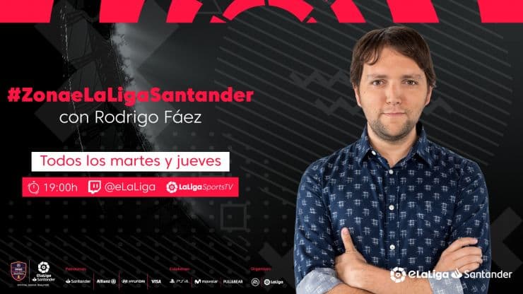 La Liga presenta nuevo show de dedicado a su competencia de eSports