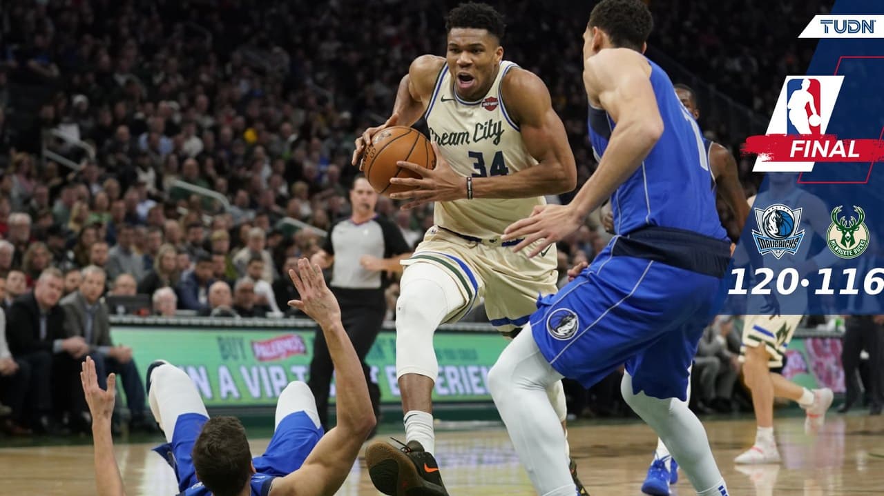 Los Mavericks, sin Doncic, cortan racha de 18 triunfos a los Bucks