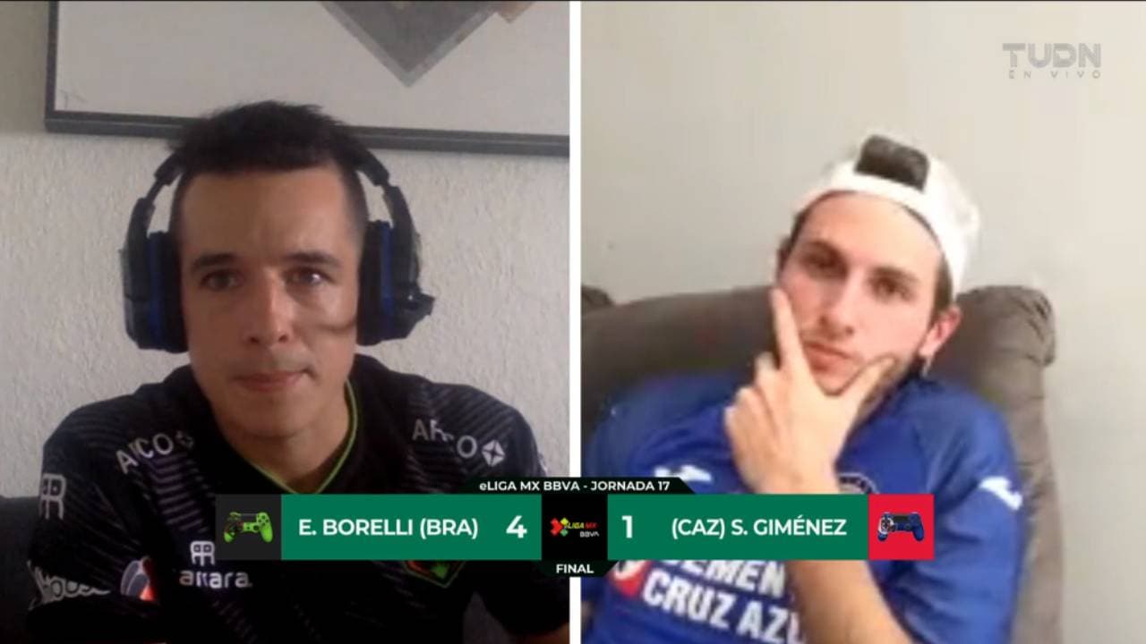 Eder Borelli y los Bravos de Juárez apalearon al Cruz Azul 4-1 en la última jornada de la primera edición de la eLiga MX.