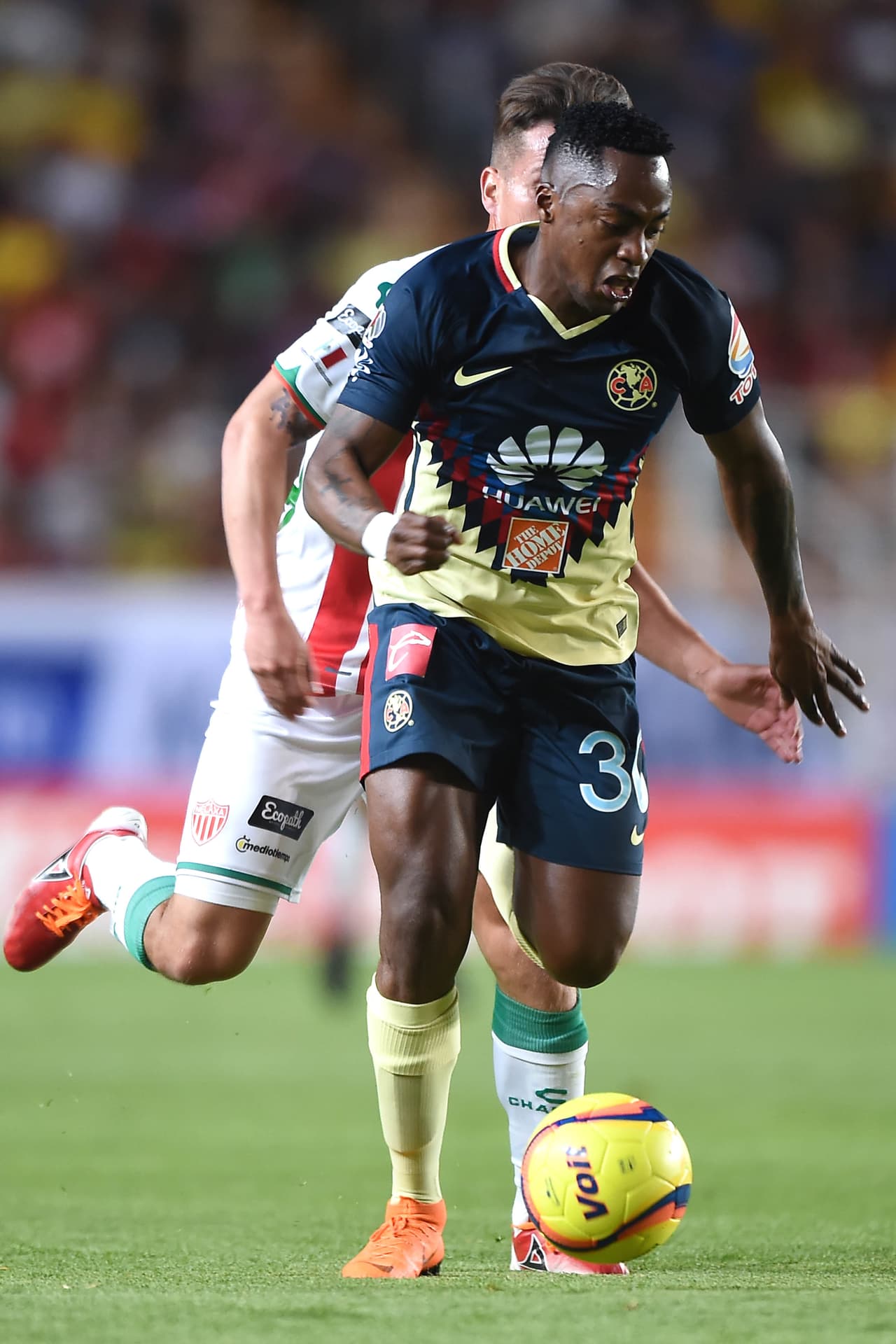 03 América: 25 puntos producto de 6 victorias, 7 empates y 1 derrota con 22 goles a favor y 11 en contra.