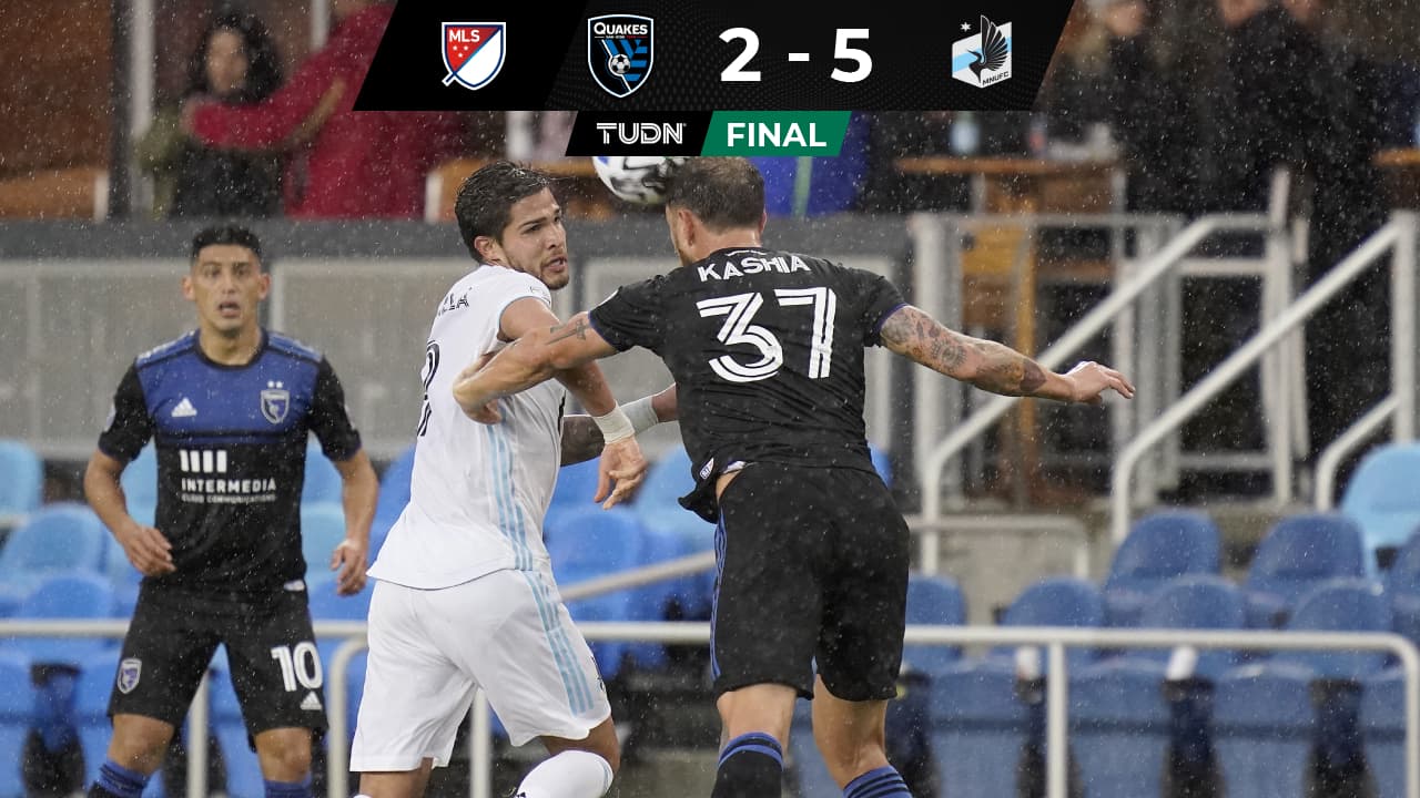 Minnesota United golea a San Jose de Almeyda y Alanís
