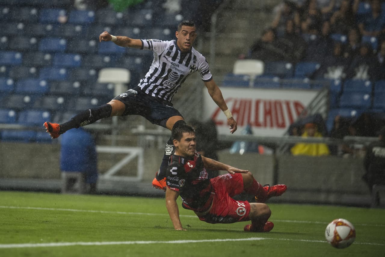 Aquí comenzó la secuencia tras la primera anotación del juego por parte del atacante argentino Rogelio Funes Mori.