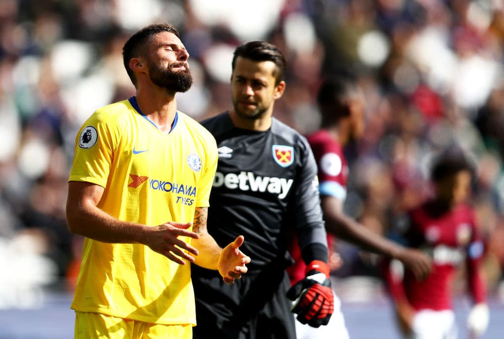 Chelsea no pudo contra West Ham de visitante y esa igualdad le hizo perder el liderado de la Premier League en la sexta jornada del fútbol inglés.