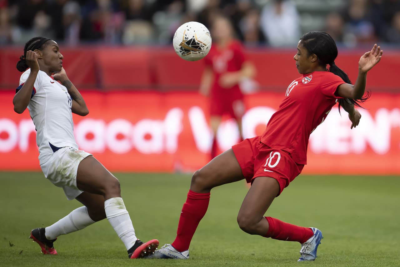Estados Unidos golea a Canadá 3-0 con goles de Williams, Horan y Rapinoe y se queda con el Preolímpico de Concacaf.