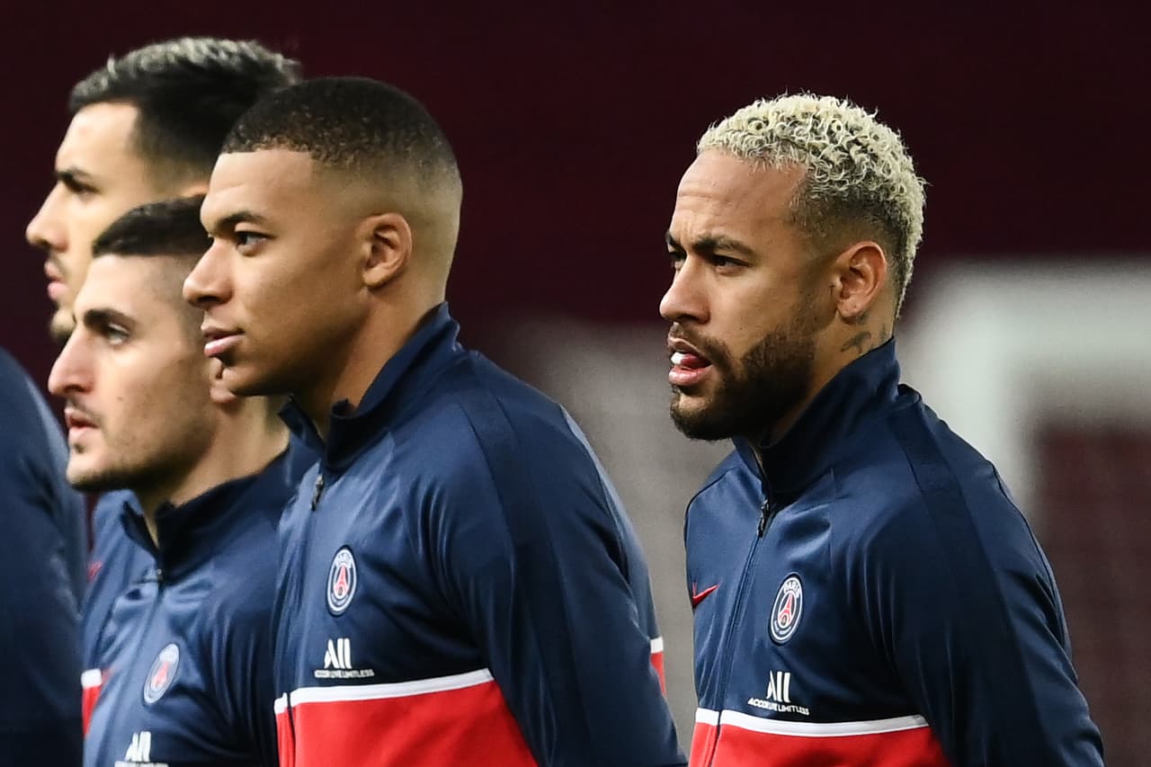 PSG encamina renovación de Neymar y teme por Mbappé