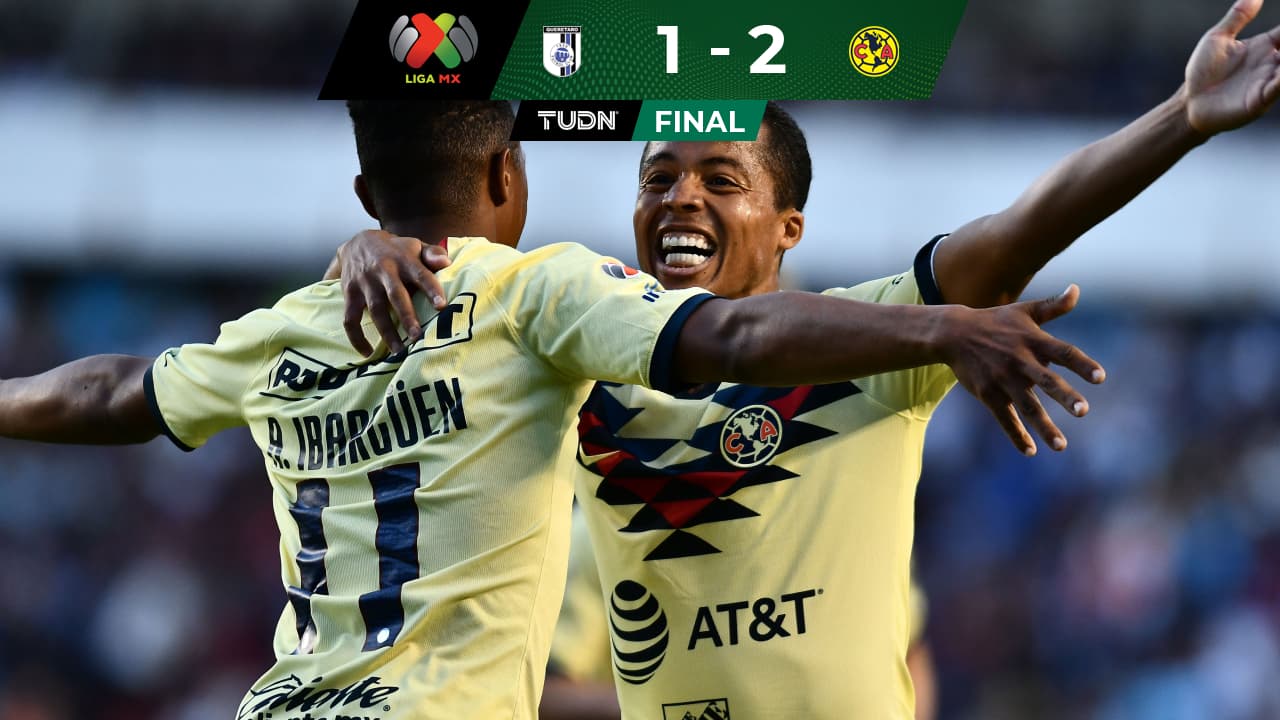 Doblete de Ibargüen da triunfo al América ante Querétaro pese a error de Ochoa
