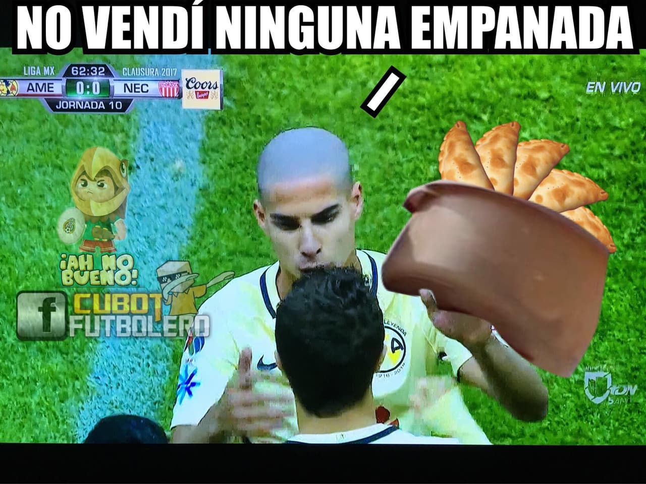 El futbolista azulcrema recibió una novatada por parte de los Azulcremas y en las redes sociales se burlaron de ello, además del triunfo sobre Necaxa.