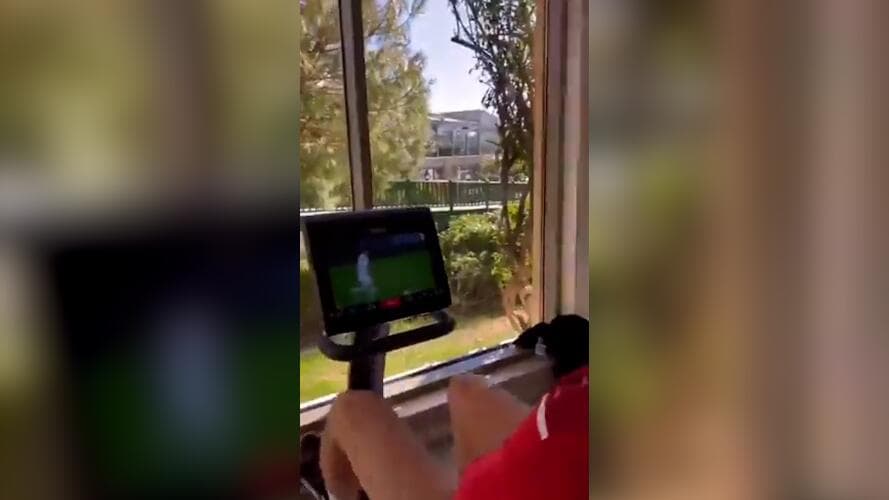 Kvarastkhelia, compañero del Chucky, dejó ver su cariño por CR7 y Real Madrid