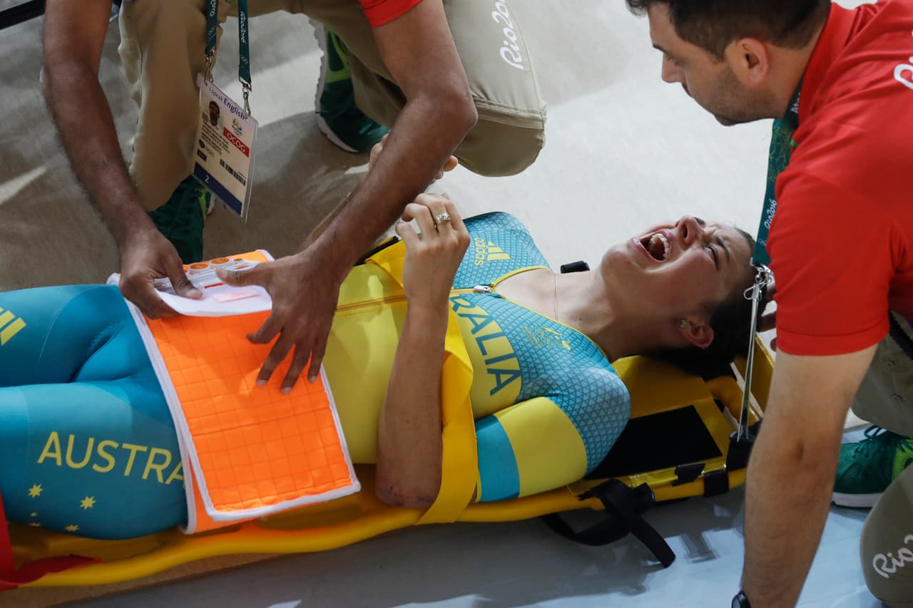 La ciclista australiana Melissa Hoskins hospitalizada tras caída en entrenamiento