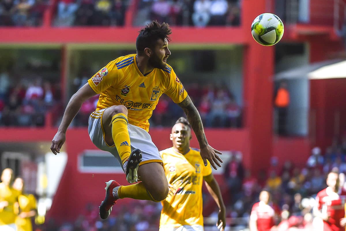 No fue el mejor partido para el francés André-Pierre Gignac, que se mostró impreciso en la definición.