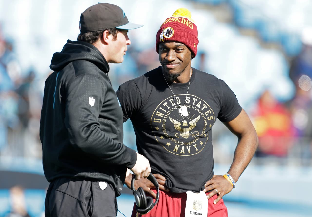 Cam Newton se lució con 5 pases de TD para que los Panthers mantuvieran su incontenible paso en la liga (10-0) al derrotar a los Redskins 44-16. Checa las mejores tomas del partido.