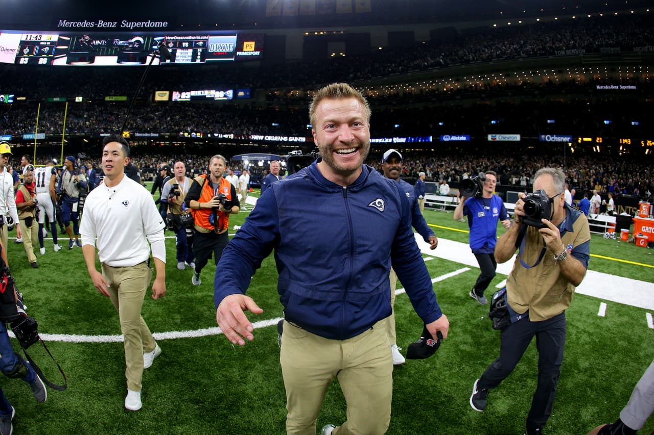 Sean McVay se convierte en el coach más joven en llegar al Super Bowl