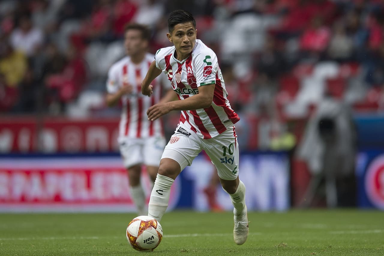 El mediocampista Dieter Villapando fue uno de los protagonistas del juego para Necaxa.