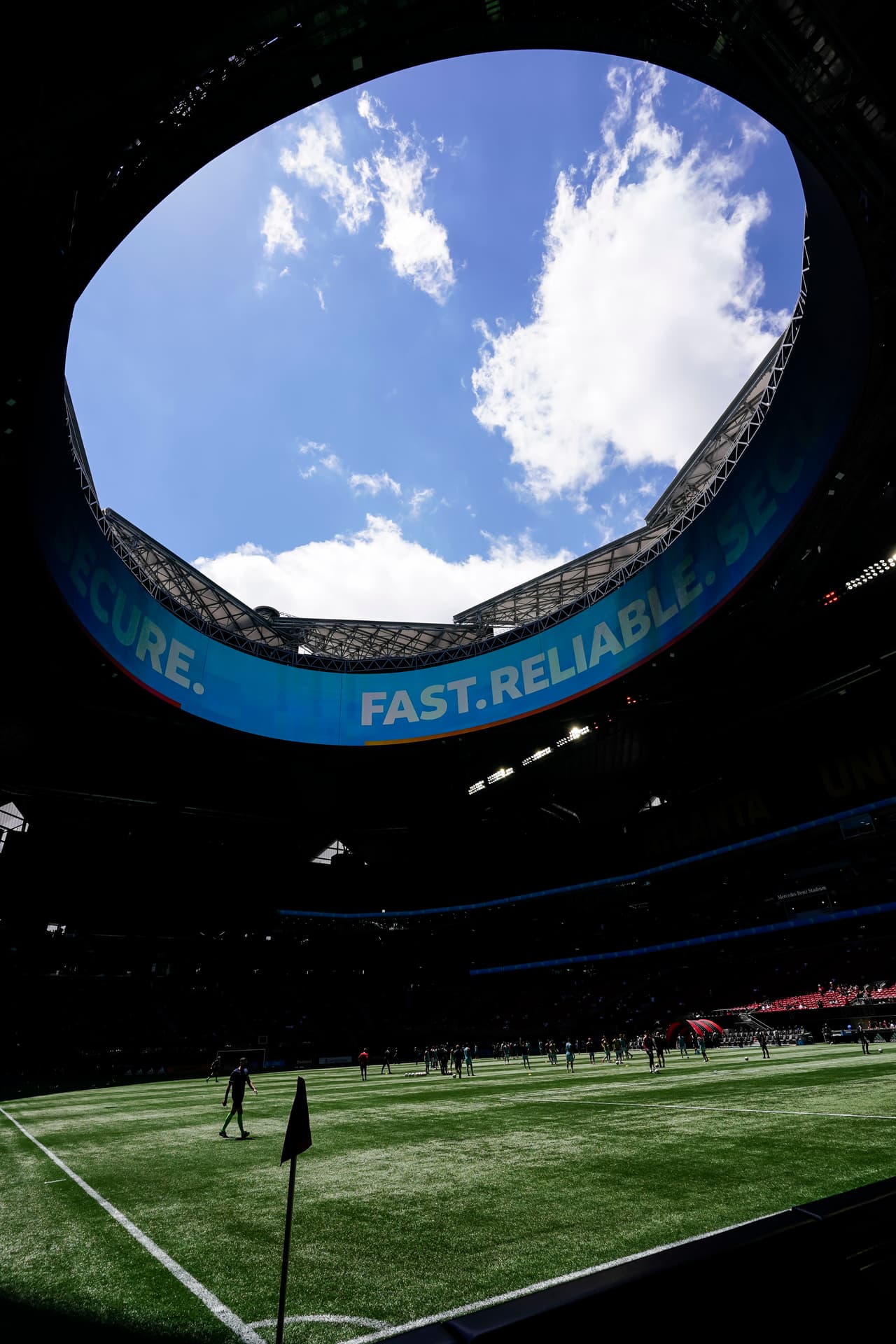 El mágico estadio lució como en sus mejores jornadas.