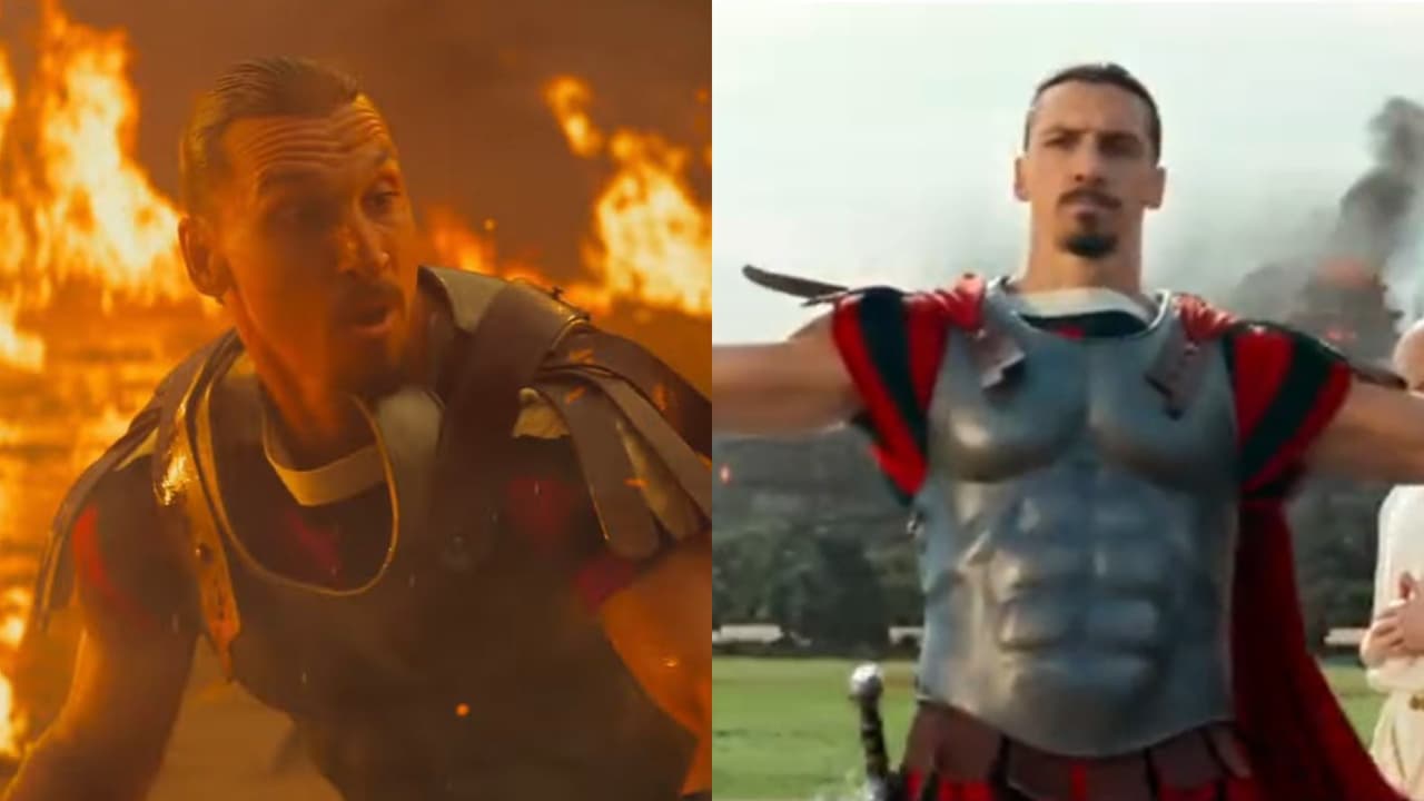 Zlatan debuta como actor en la pantalla grande