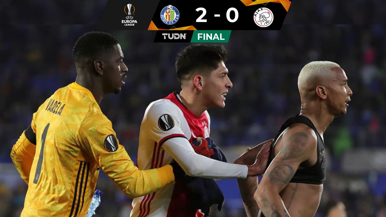 Edson Álvarez, protagonista en la derrota del Ajax ante Getafe