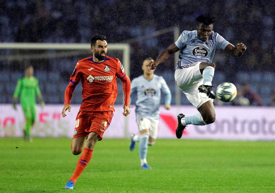 El partido termina con un gol a cero a favor del Getafe. Celta de Vigo está cerca del descenso.