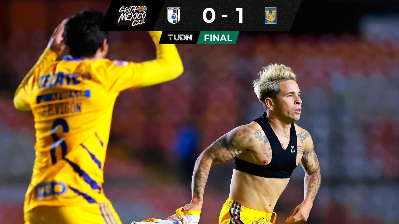 Tigres recupera la cima a expensas de Gallos con golazo de Soteldo