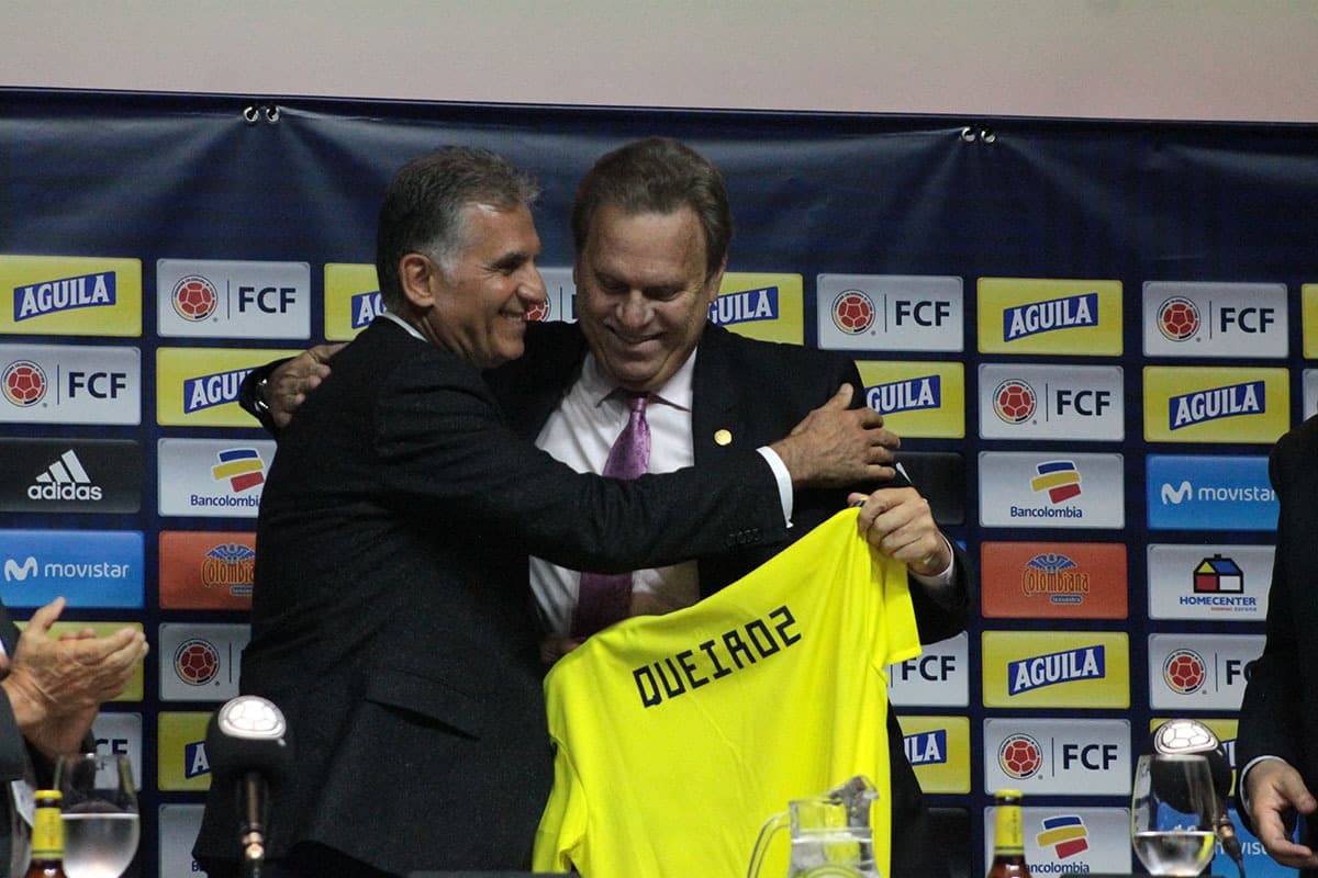 Para Queiroz, su principal misión será la de llevar al equipo sudamericano un escalón más arriba después de lo que dejó José Pekerman en sus pasados ocho años.