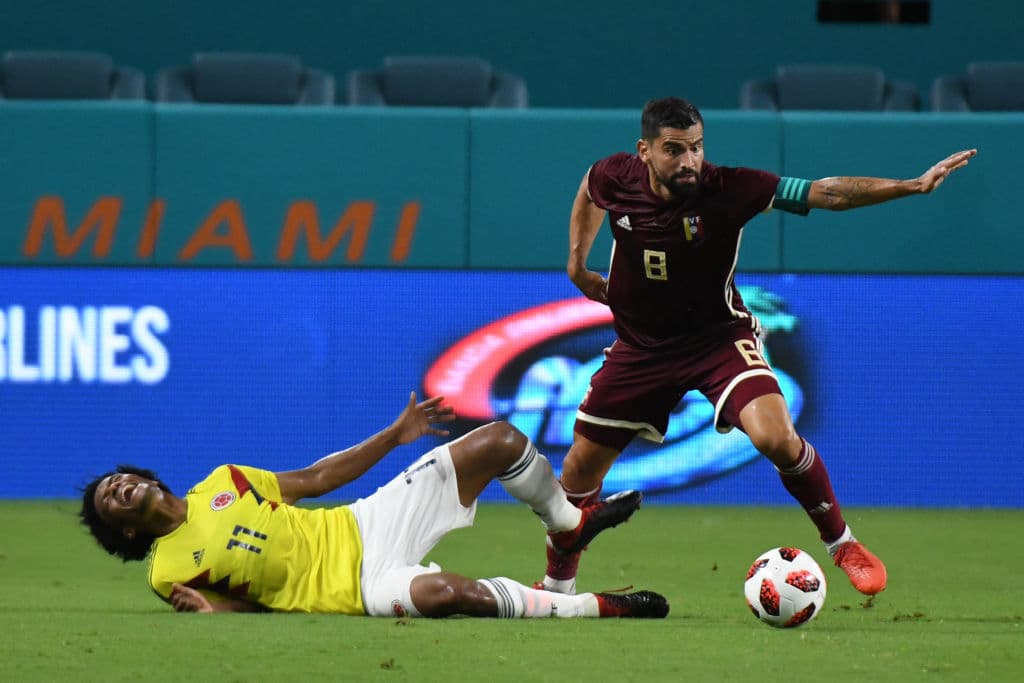 Venezuela. Capitán: Tomás Rincón, votó por Cristiano, Modric y Salah. Técnico: Rafael Dudamel, votó por Cristiano, Modric y Mbappé.