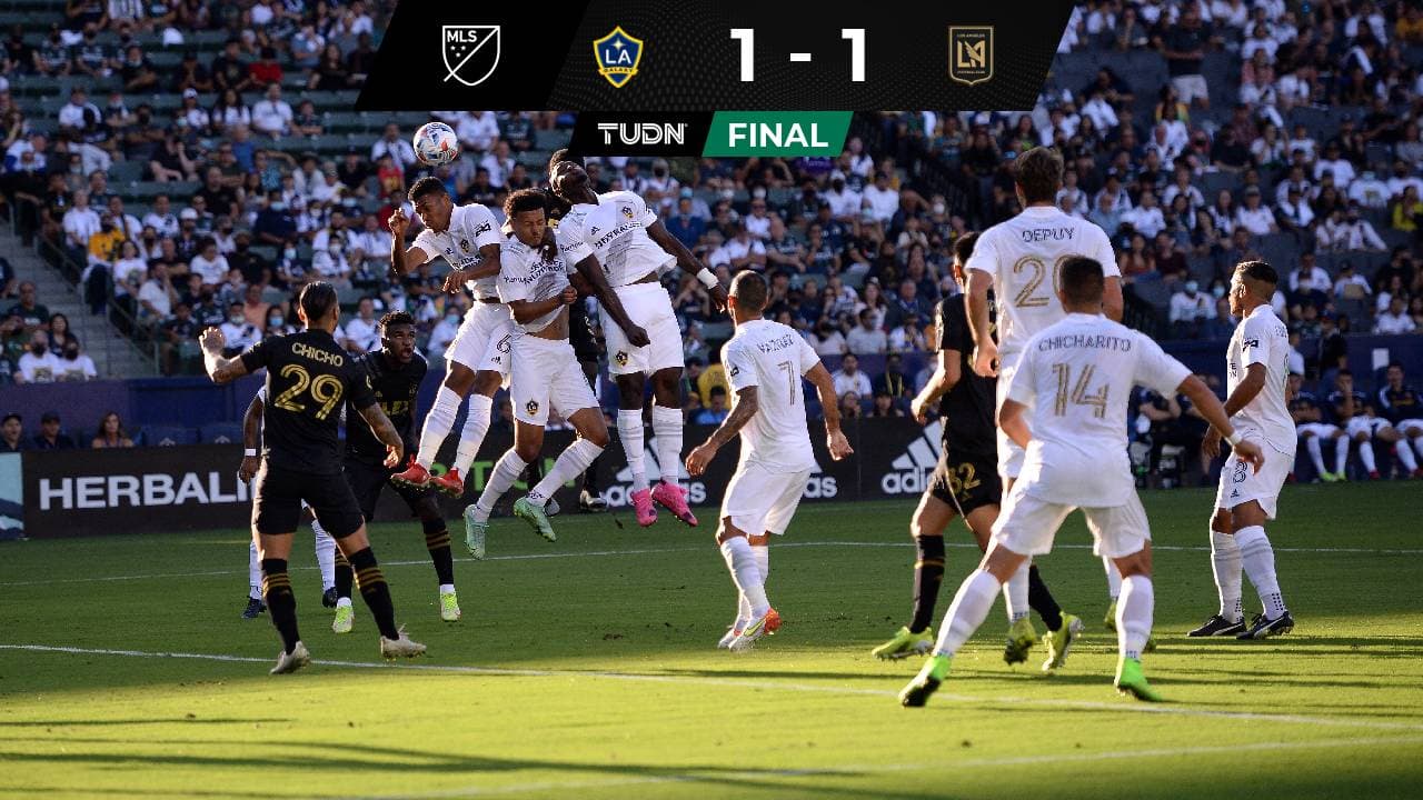 Chicharito guía al Galaxy a conseguir el empate en el Derbi angelino