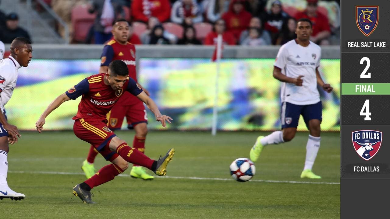Carlos Gruezo y Michael Barrios allanan el camino para goleada de Dallas en Real Salt Lake