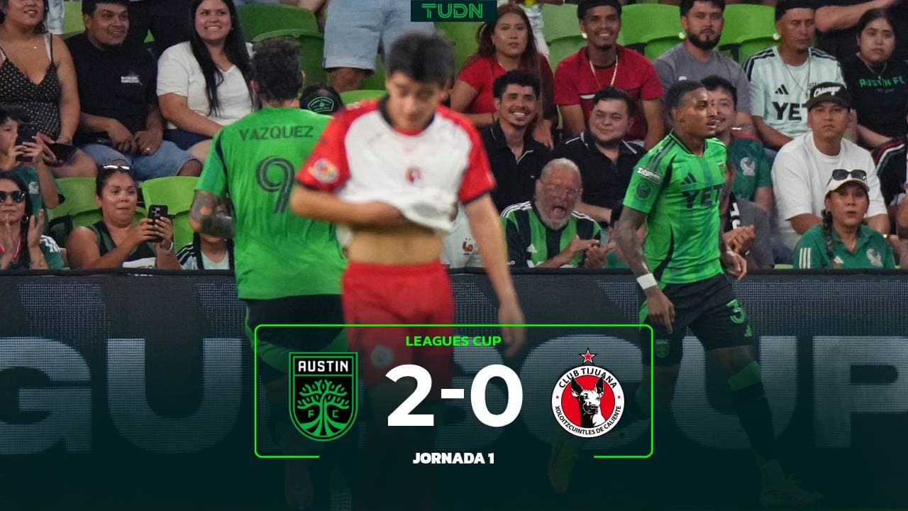 Austin FC vs. Tijuana: goles, resultado y resumen del partido de Leagues Cup 2026