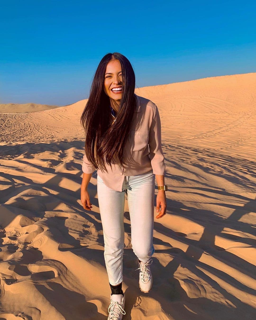 "Es un sueño hecho realidad llevar la corona de Miss Universo, y espero servir al mundo a través de mi defensa de la igualdad en el año venidero y más allá", dijo Meza tras ser coronada.