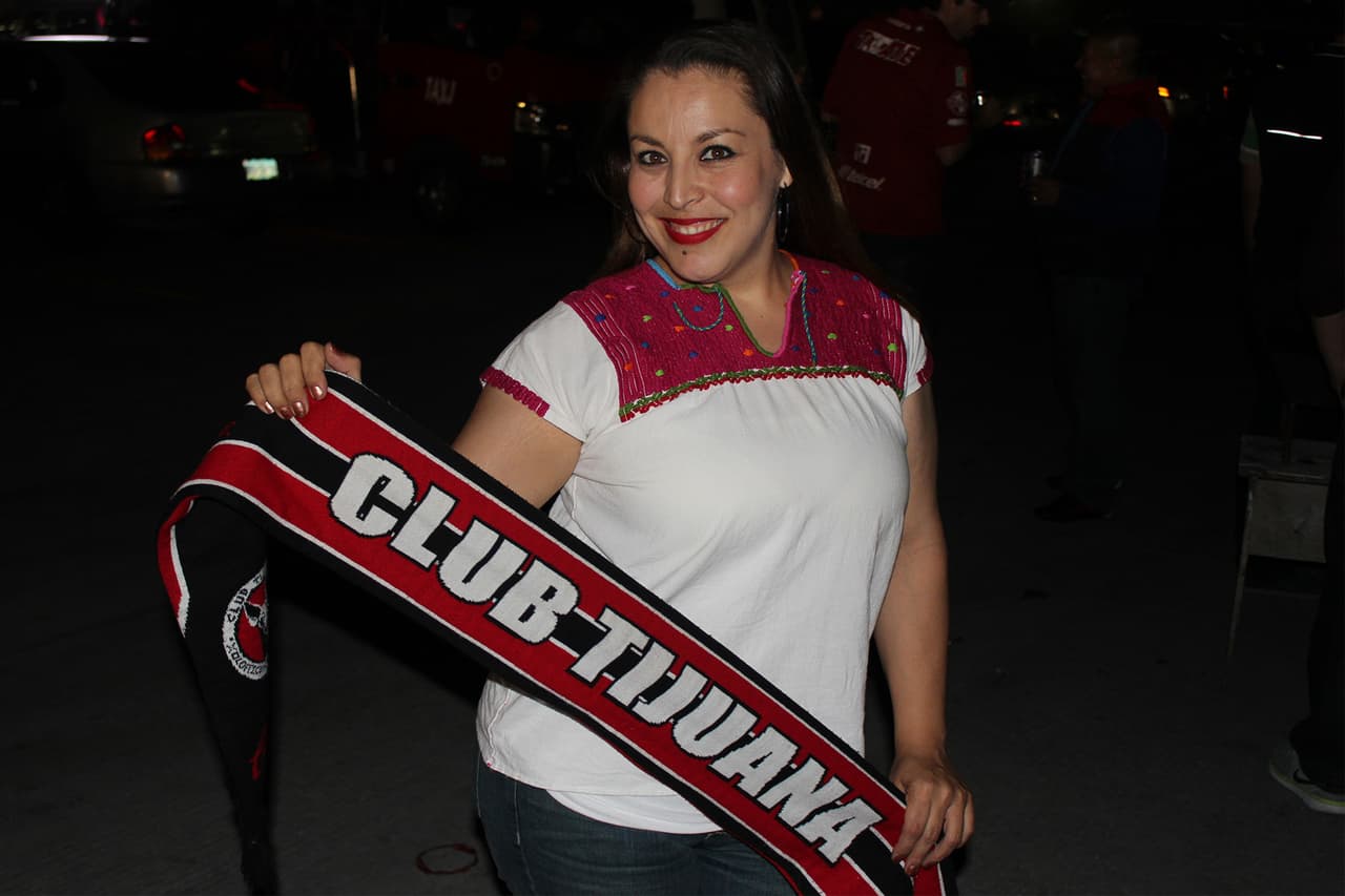 El colorido de la afición en la Jornada 17