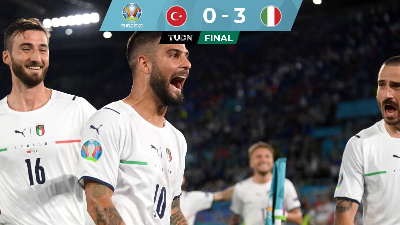 ¡Inmobile! Así dejó Italia a Turquía con goleada
