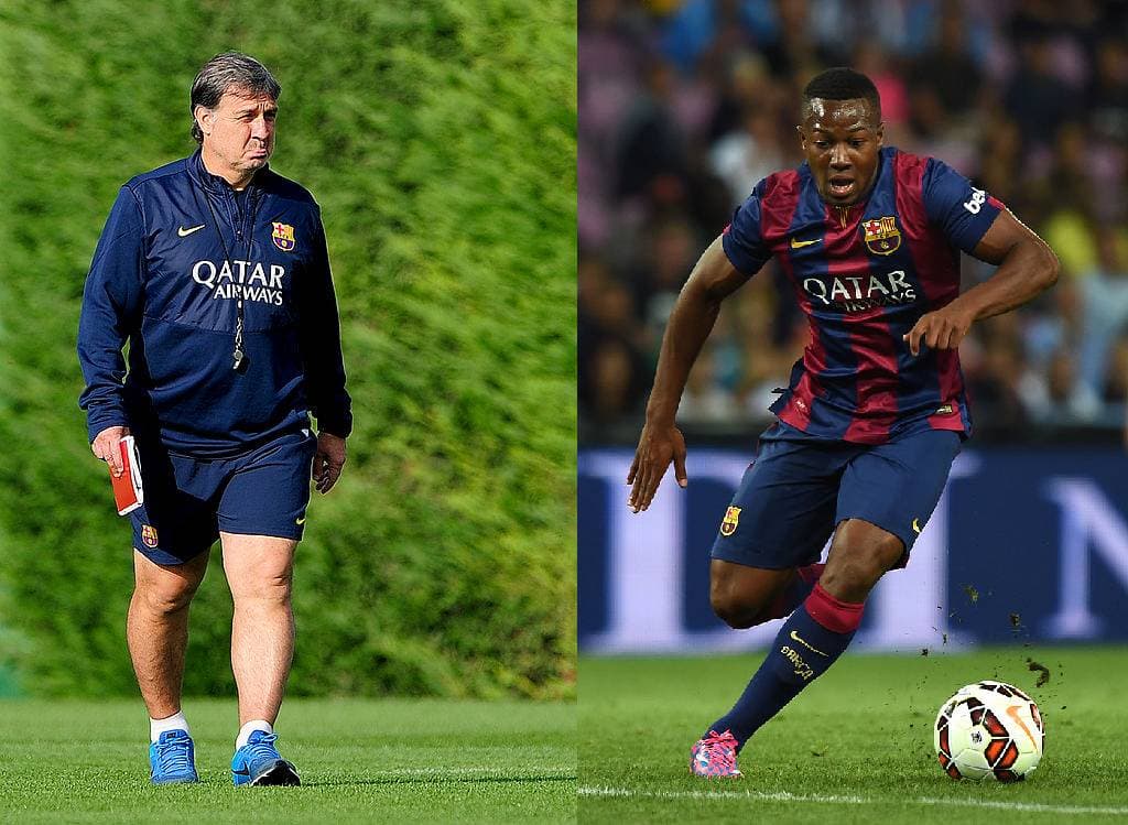 ‘Tata’ Martino fue quien hizo debutar a Adama Traoré en el Barcelona