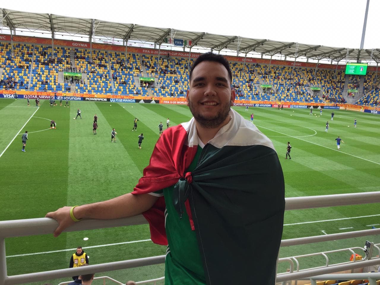 México tiene a sus hinchas que con los colores del país quieren conquistar el Mundial Sub-20 de Polonia.