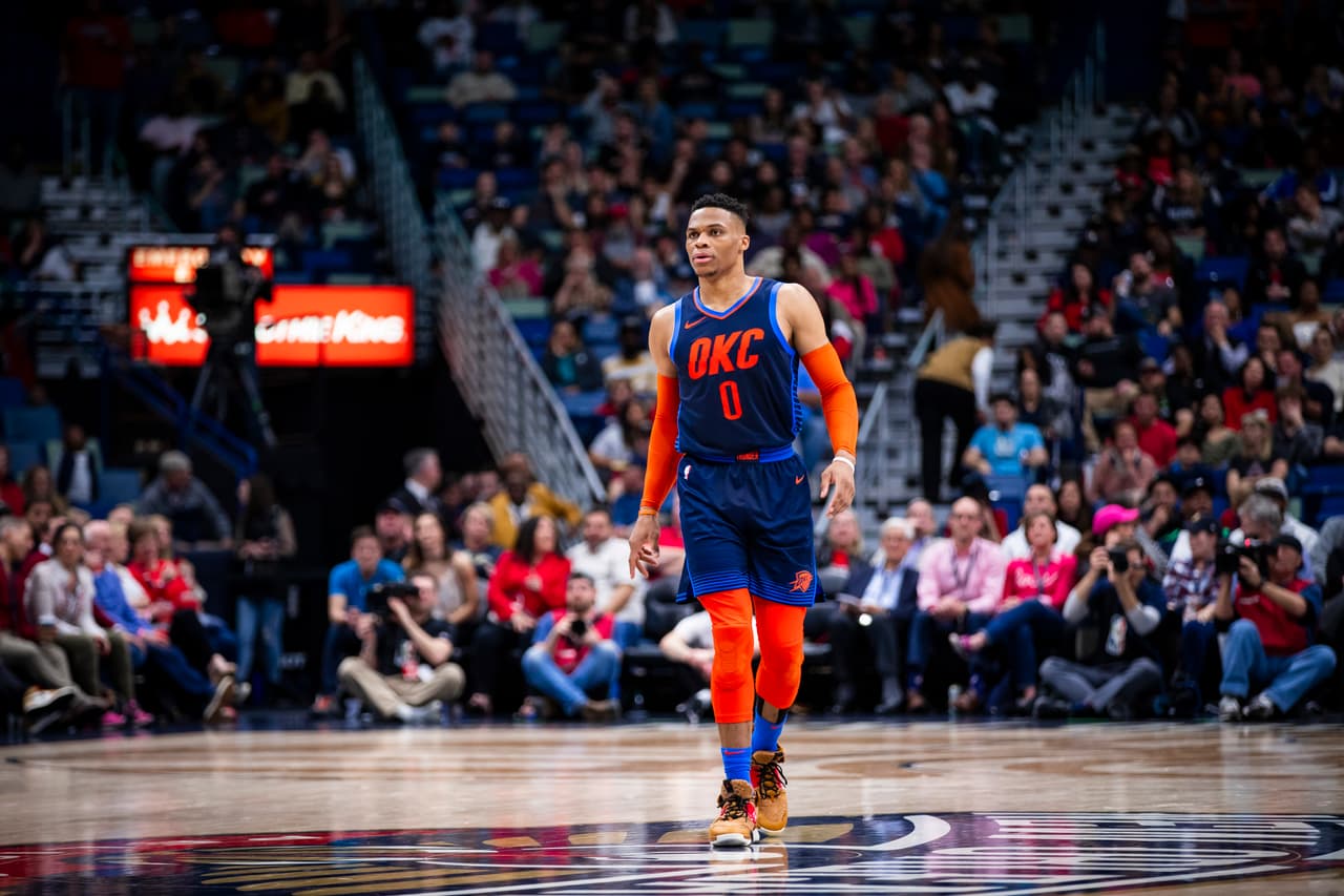 <b>Thunder 122-132 Pelicans: </b>los cuatro triunfos al hilo del equipo de Oklahoma City llegaron a su final este jueves en su visita a New Orleans a pesar de los 44 puntos de Russell Westbrook.