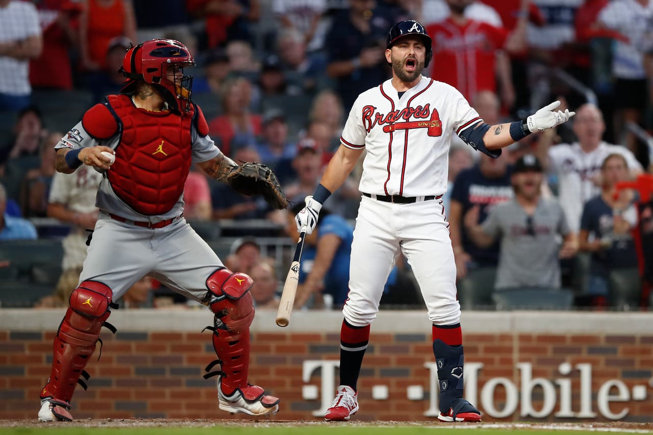 Saint Louis se lleva el primer juego del divisional 7-6 sobre los Braves.