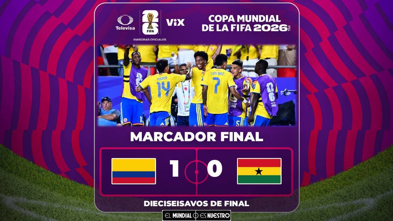 ¡Otro de Conmebol! Colombia está en Octavos del Mundial 2026