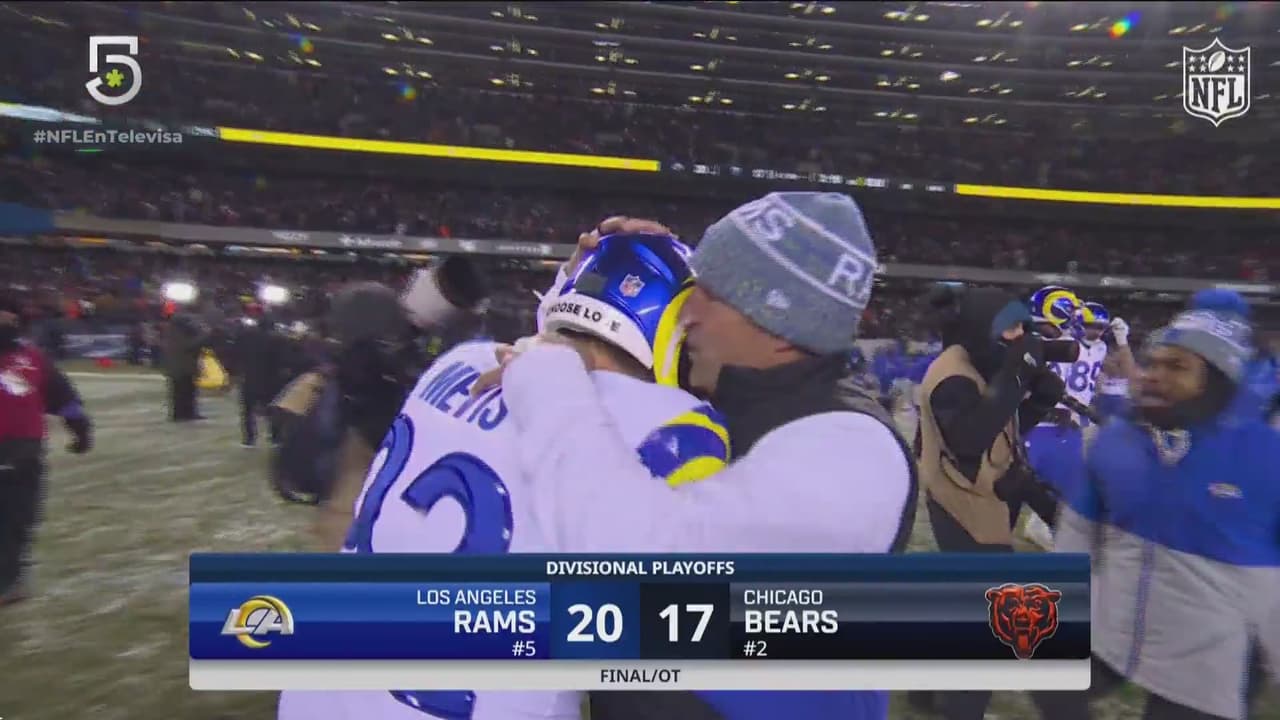 Los Angeles Rams derrotan a Chicago Bears en la ronda Divisional de playoffs