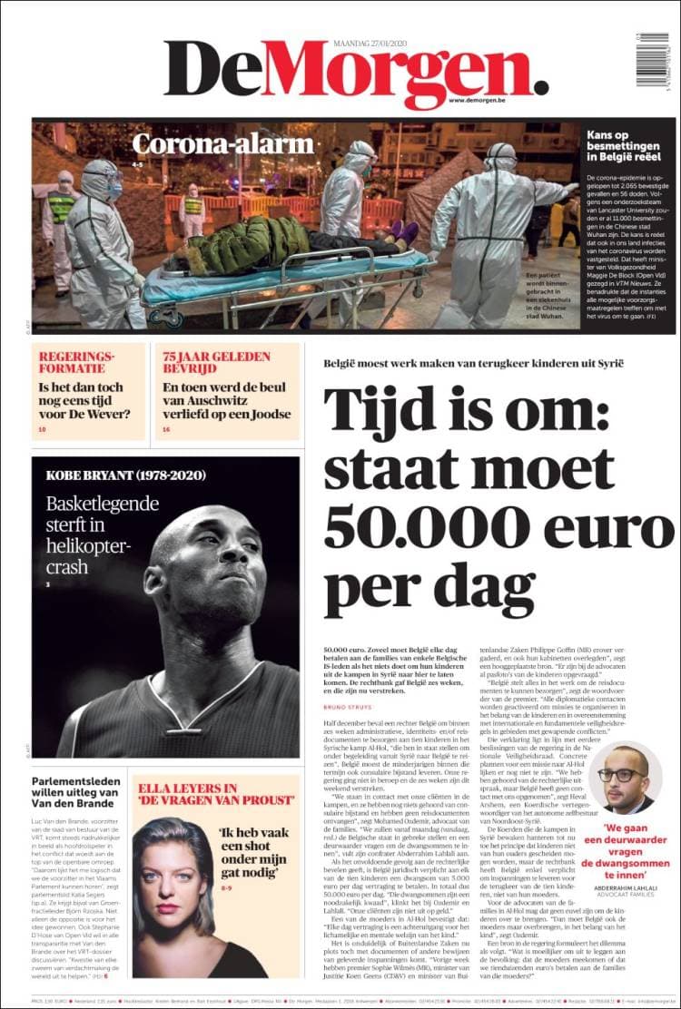 Kobe Bryant paraliza al mundo con su muerte y se convierte en tendencia a nivel internacional.