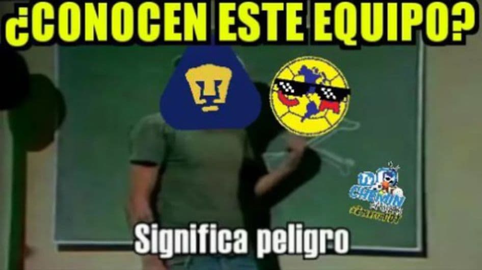 Los mejores memes del empate entre Águilas y Pumas | Tras igualar a dos tantos en el Azteca, así reaccionaron las redes sociales.