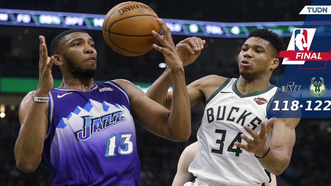 Antetokounmpo se despacha con 50 unidades en el triunfo ante Utah