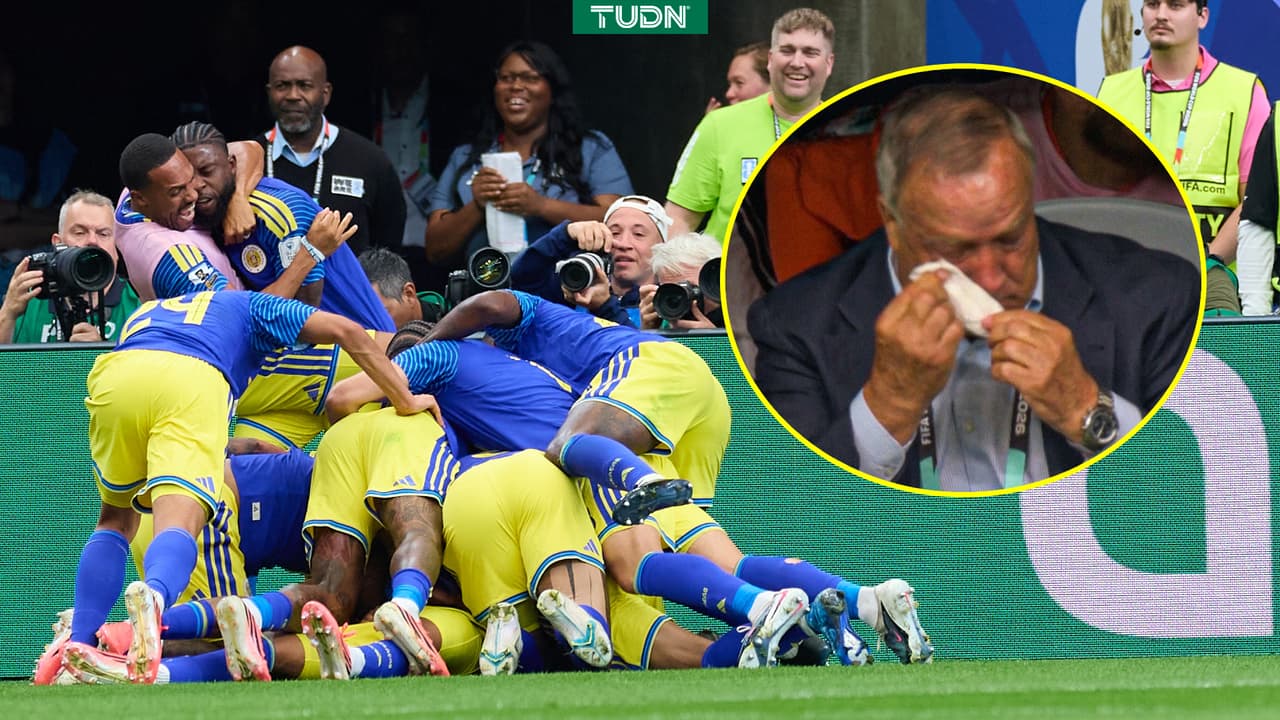 Entrenador de Curazao, Dick Advocaat, llora tras primer gol en el Mundial 2026