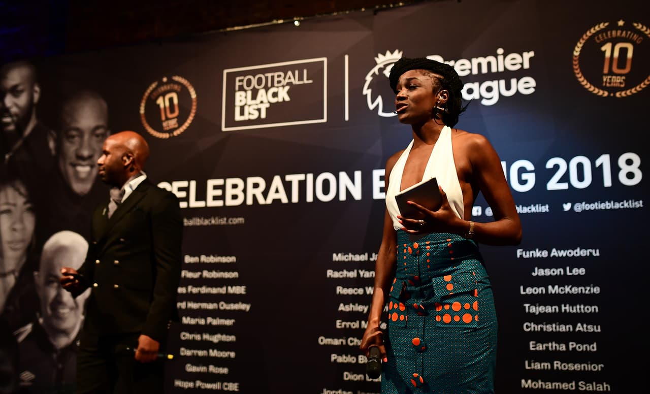 La lista también presenta una sección de Administración de mujeres, tal como Lungi Macebo, COO del de Birmingham City y la CEO Sarah Ebanhja de la fundación Tottenham Hotspur. Por primera vez en 11 años de historia de esta lista, todas son mujeres.