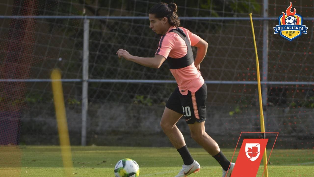 Lainez ha dejado de entrenar en Coapa.