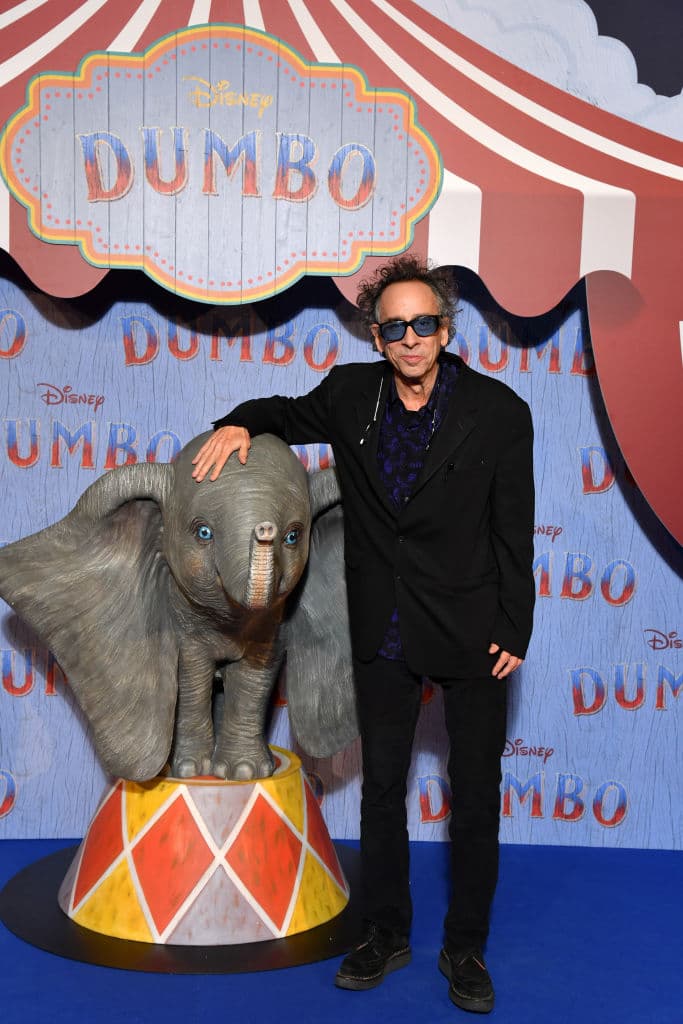 La última puesta en pantalla grande de Burton, fue ‘Dumbo’ en 2019 pero no fue un éxito como se esperaba.