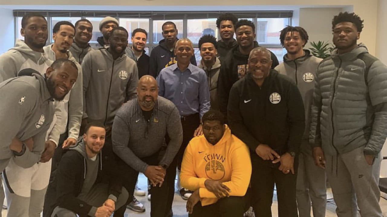 Los Warriors viajan a Washington y eligen visitar a Obama sobre Trump