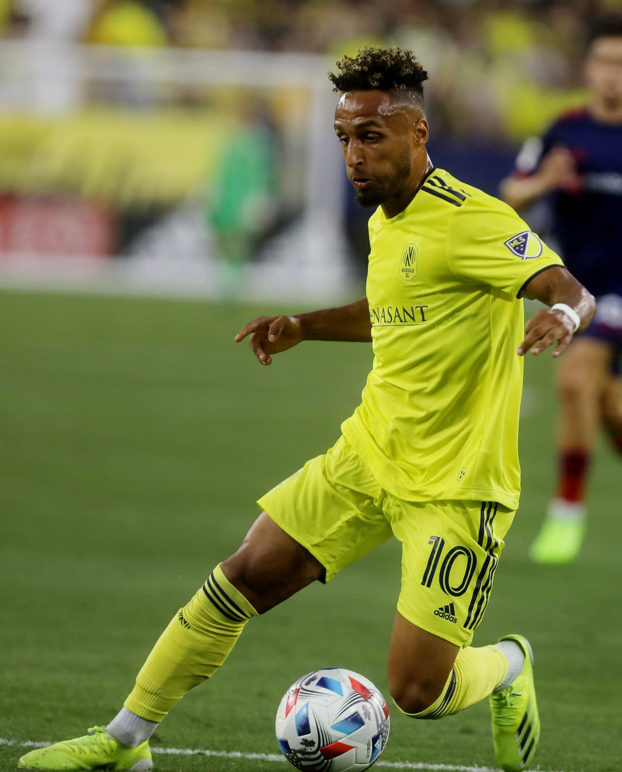 Hany Mukhtar marcó tres goles en los primeros 16 minutos del partido de Nashville SC frente a Chicago Fire FC.
<br>