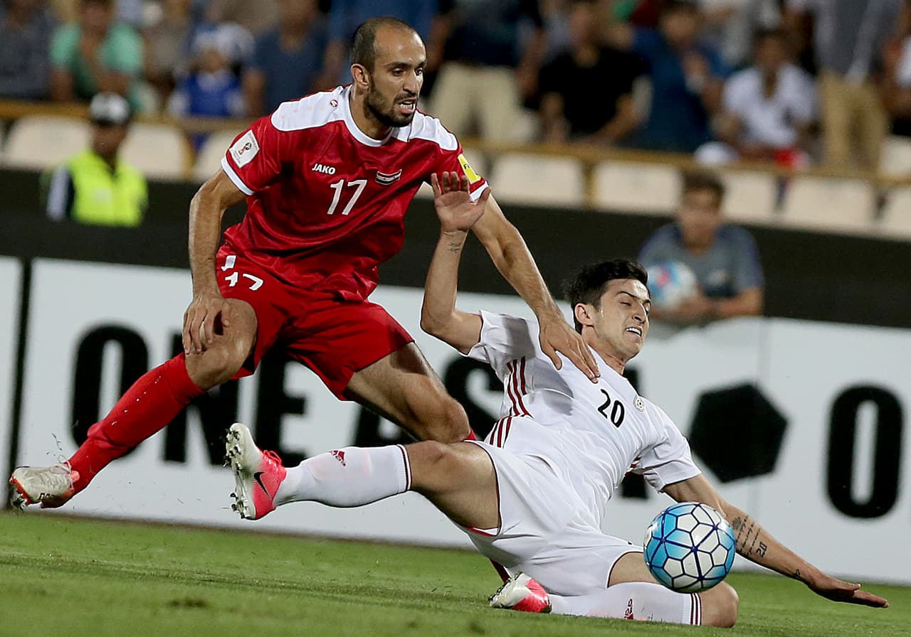 Irán igualó el partido y con ese resultado aún los sirios quedaban en zona de repechaje.